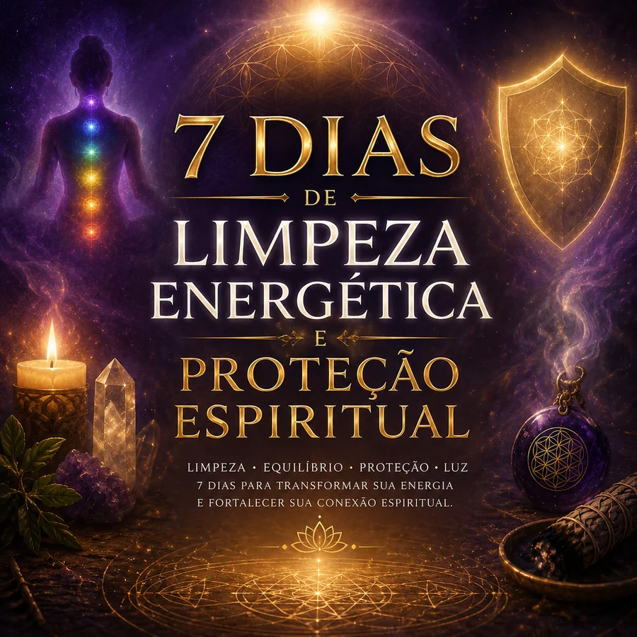 Capa do 7 Dias de Limpeza Energética e Proteção Espiritual